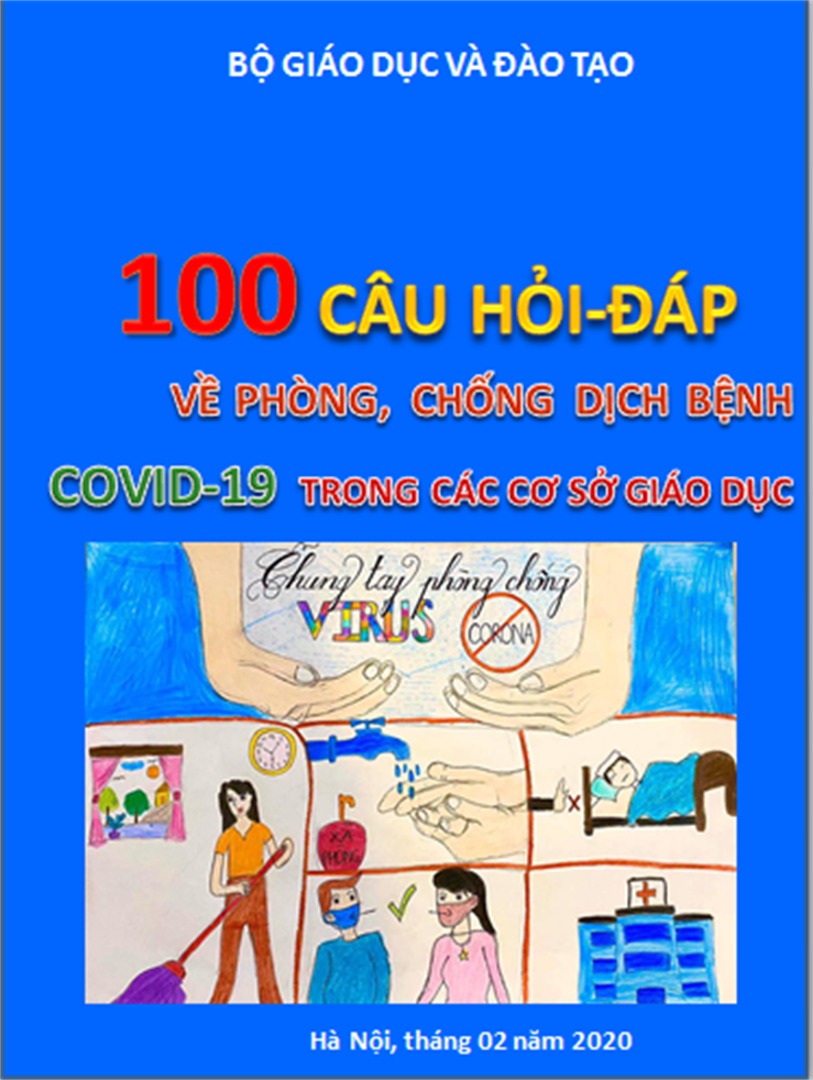 100 câu hỏi - đáp về phòng, chống dịch bệnh Covid-19 trong các cơ sở giáo dục